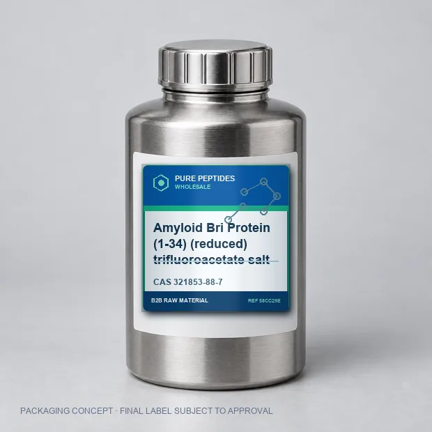 Amyloid Bri Protein (1-34) (reduced) trifluoroacetate salt packaging concept