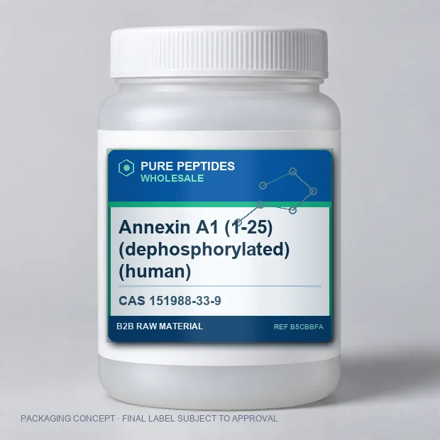 Annexin A1 (1-25) (dephosphorylated) (human) packaging concept