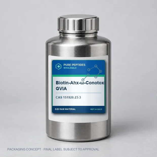 Biotin-Ahx-ω-Conotoxin GVIA packaging concept