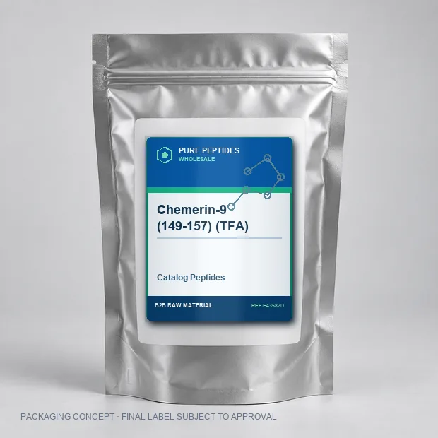 Chemerin-9 (149-157) (TFA) packaging concept
