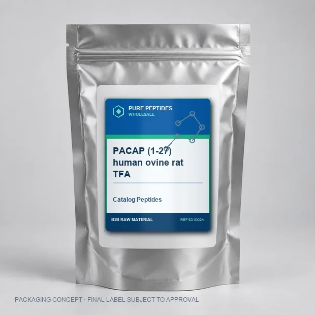 PACAP (1-27) human ovine rat TFA packaging concept