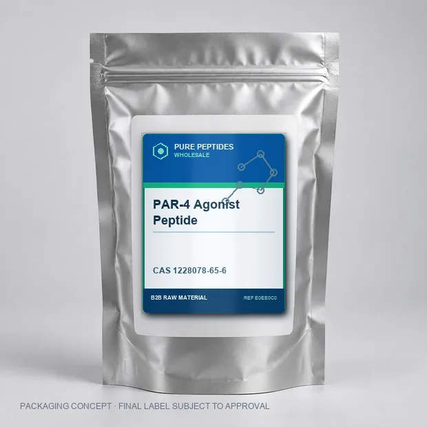 PAR-4 Agonist Peptide packaging concept