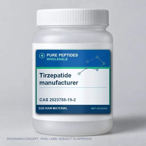 Tirzepatide manufacturer packaging concept